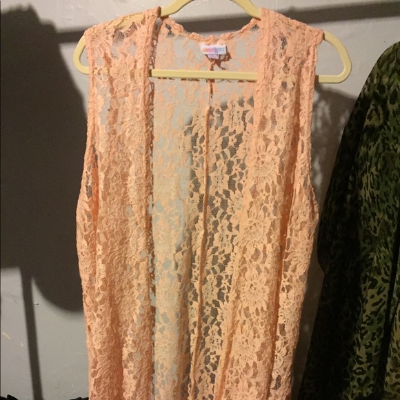 Lularoe lace Joy vest - Picture 1 of 4